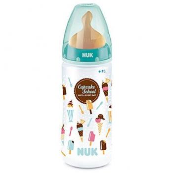 Biberón NUK FC PP látex 1 mes 300 ml Cup Cakes