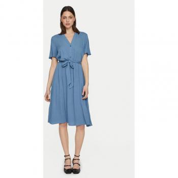 Vila Abito Corto a Maniche Brevi Moashly Coronet Blu 38