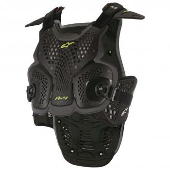 Protector dorsal MX Alpinestars A-4 Roost negro-antracita (XL/XXL)