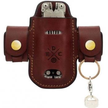1791 Chestnut Leather Action Snap EDC Holster
