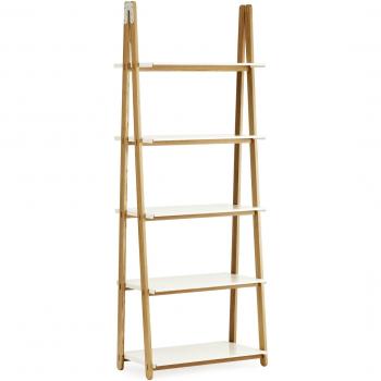 One Step Up Bücherregal 78 × 45 × 200 cm – Weiß