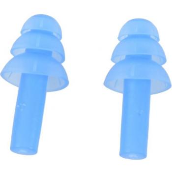 ELOS – bouchons d'oreilles en silicone pour la natation, couleur bleue