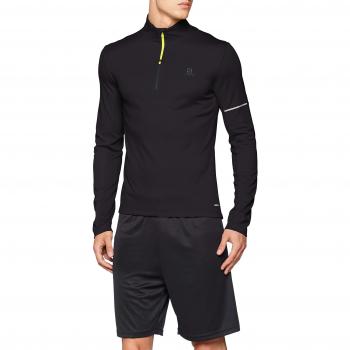 Salomon Sudadera Agile HZ Mid Mezcla Sintéticos Hombre Azul Talla M