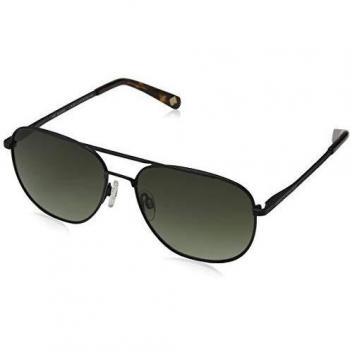 Ted Baker Men's Stokes 57 Sunglasses, Black/Green