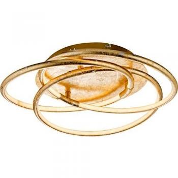 Gold Halo LED Ceiling Lamp by Globo