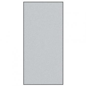VidaXL Grey and Black Doormat 120 x 250 cm