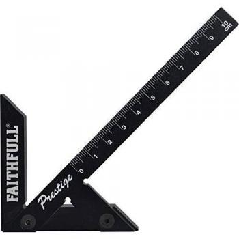 Faithfull Centre Finder Gauge Black Aluminium 100mm