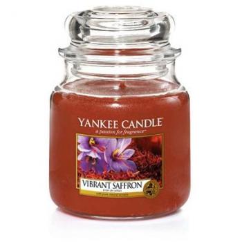 Red Saffron Essence Candle, 9.9 x 9.9 x 13.5 cm