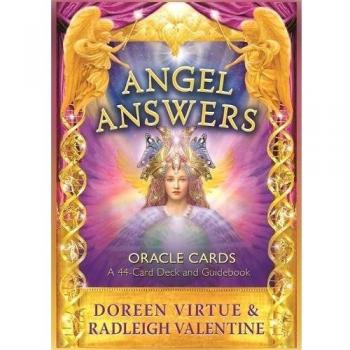 Angel Answers Oracle Cards 44 Card Deck & Guidebook by Doreen Virtue, Valentine