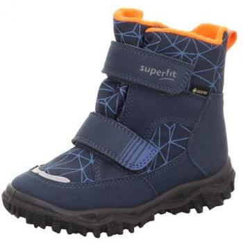 Superfit HUSKY WMS: mittel Klettstiefel Snowboots, Winterstiefel mit GORE TEX-Membran