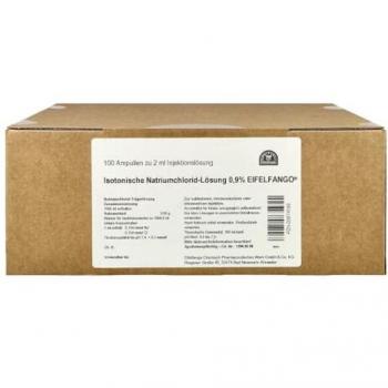 Isotonische Natriumchlorid-Lösung 0,9% Eifelfango Injektionslösung 100x2 ml