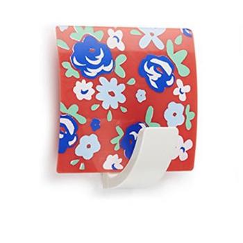 Percha Adherente 4,2x4x2,5 cm Color Rojo Inofix