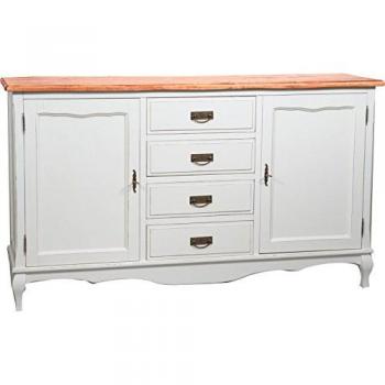 Buffet Rustique Tilleul Litre Antique 160x42x90 cm