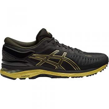 Asics MetaRun Men's Black Synthetic Lace-Up Running Trainers Size UK 14