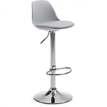 Duo Tabouret Gris Orlandot pour Bar