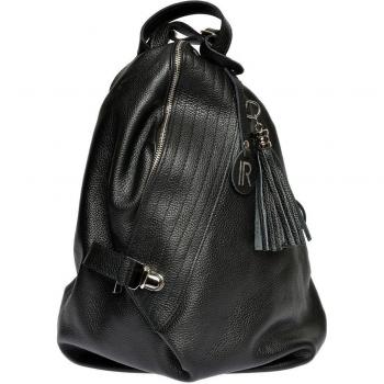 Isabella Rhea Premium Rindsledertasche Schwarz