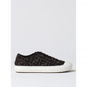 Stylish FENDI Tobacco‑Colored Sneaker, Women’s Low‑Top, EU 36