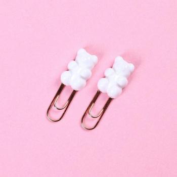 Bear Shaped Metal Paper Clips