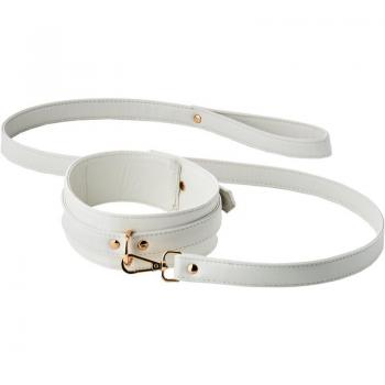 Collar Con Correa Blaze Elite 106 cm Blanca