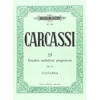25 Estudios melódicos guitarra Op.60