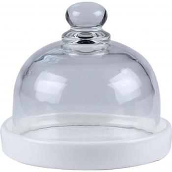 Glass Cake Server with Lid