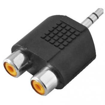 LogiLink 3,5mm Klinke auf 2x Cinch Adapter