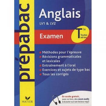 Anglais Tle toutes séries LV1 et LV2 : Examen