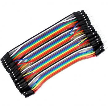 Câbles Dupont 3X 40 pièces 10cm Mâle à Femelle pour Arduino