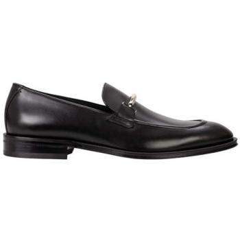 BOSS Herren Slipper Derrek Loaf schwarz 44