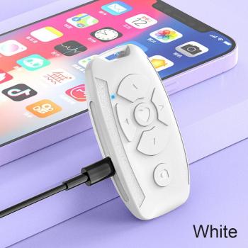 Bluetooth-Compatible Selfie Shutter with Built-in Battery