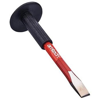Amtech 10″ Cold Chisel, 5/8” Width, 250 mm Length, Rubber Guard