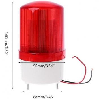 Versatile LED Alarm Light with Sound and Illumination