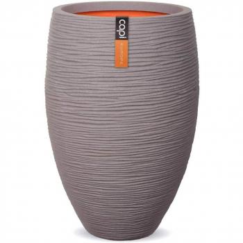 Fioriera Naturale Rib Deluxe Grigio 40x60 cm per Piante