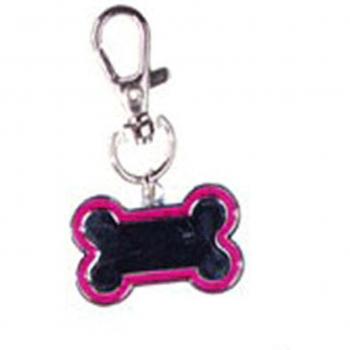 Dog Collar Bone Shape ID Tag