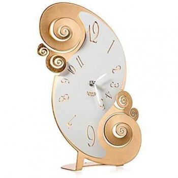 Design Orologio Ferro Circeo Oro e Marmo