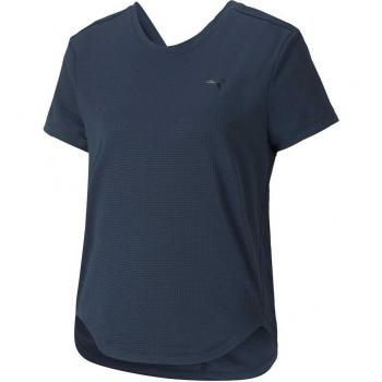 Donna Waffle Blue S Puma Studio T‑shirt con Manica Corta