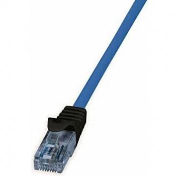 Cable de red U/UTP Cat.6a azul 20 m