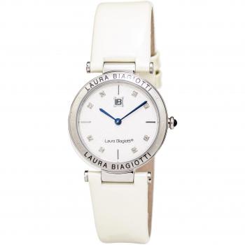Laura Biagiotti Correa de Piel Reloj Analógico 30 mm