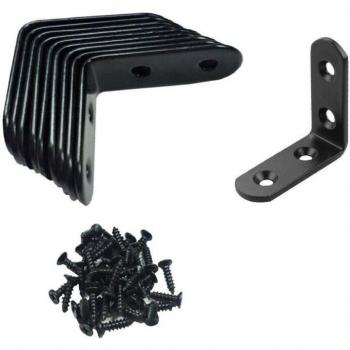 10pcs L-Shaped Corner Braces with Screws