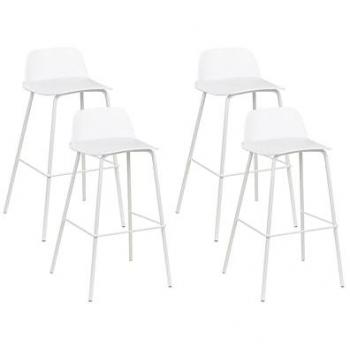 Taburetes de bar Mora, conjunto de 4