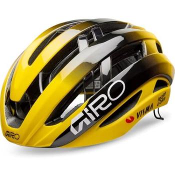 Giro Aries Spherical Visma Lease a Bike 2025 Helmet – Yellow/Black L