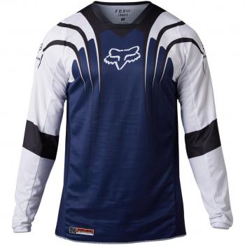 Fox 180 GOAT Maillot de Manga Larga Motocross Azul