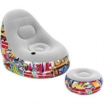 Repose-pieds et fauteuil gonflables Graffiti Cruiser