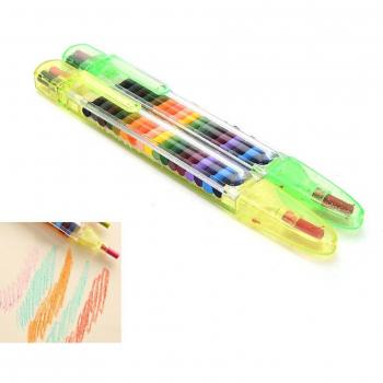 Pop-Up Oil Pastel Crayon Set for Children