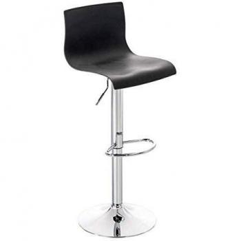 Sgabello Bar Hover – Polipropilene + metallo grigio, stile hover