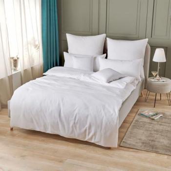 Traumschlaf Hotelbettwäsche – 3‑teiliges Set „Clara“ mit Mako Satin