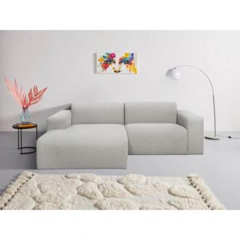 INOSIGN Ecksofa Koa, 228cm, L-Form, Webstoff, beige