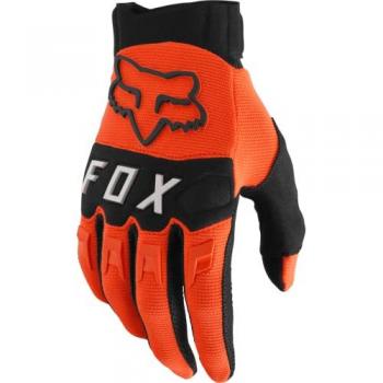 Gants de Motocross Noir Orange FOX Dirtpaw M