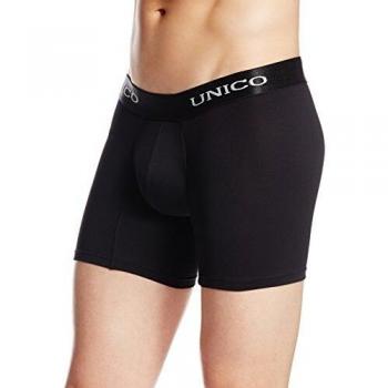 Mundo Unico Herren Unterwäsche / Boxer / Lang / Schwarz / S