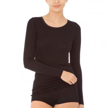 Women's Black Calida Long Sleeve Top – True Confidence, Large